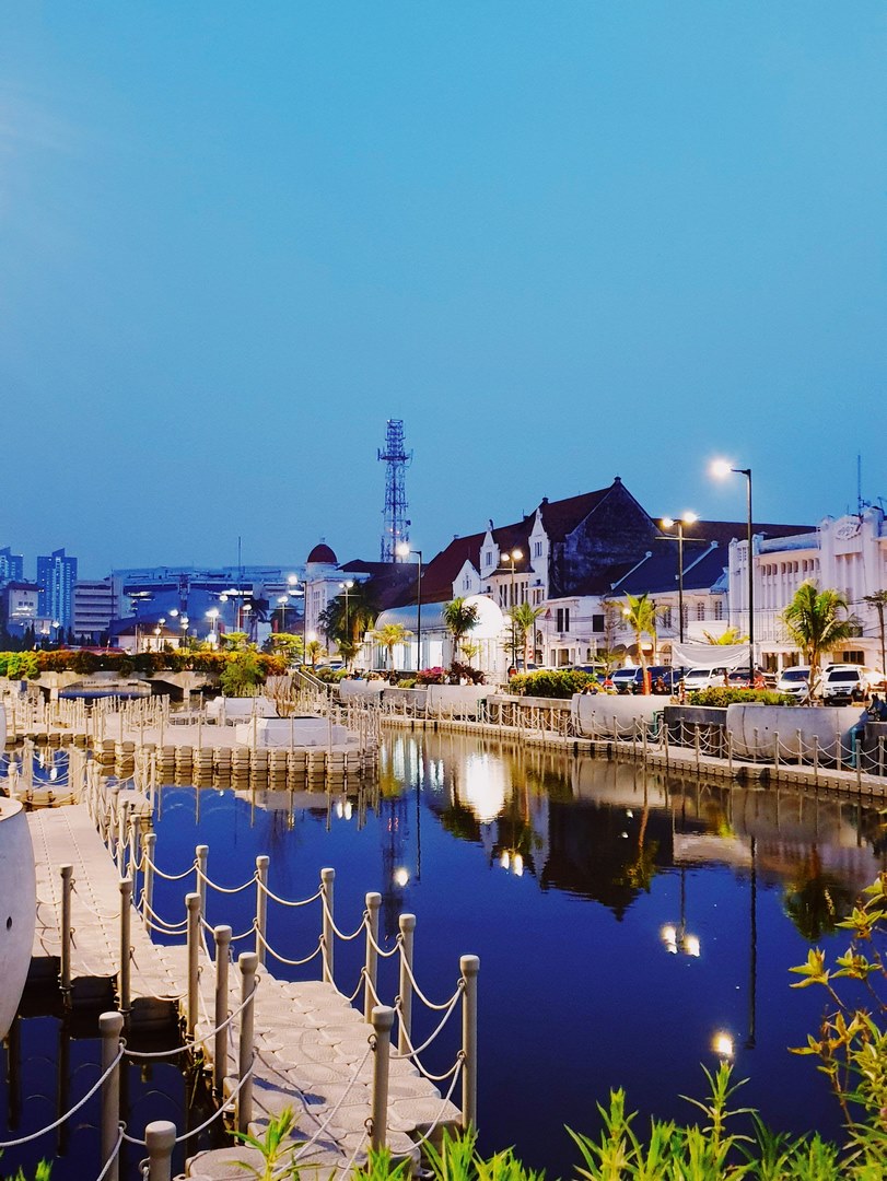 walking area in kota tua jakarta