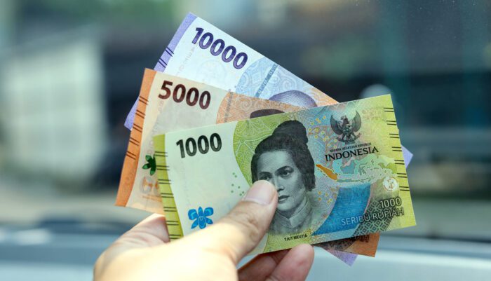 small banknotes in Indonesia