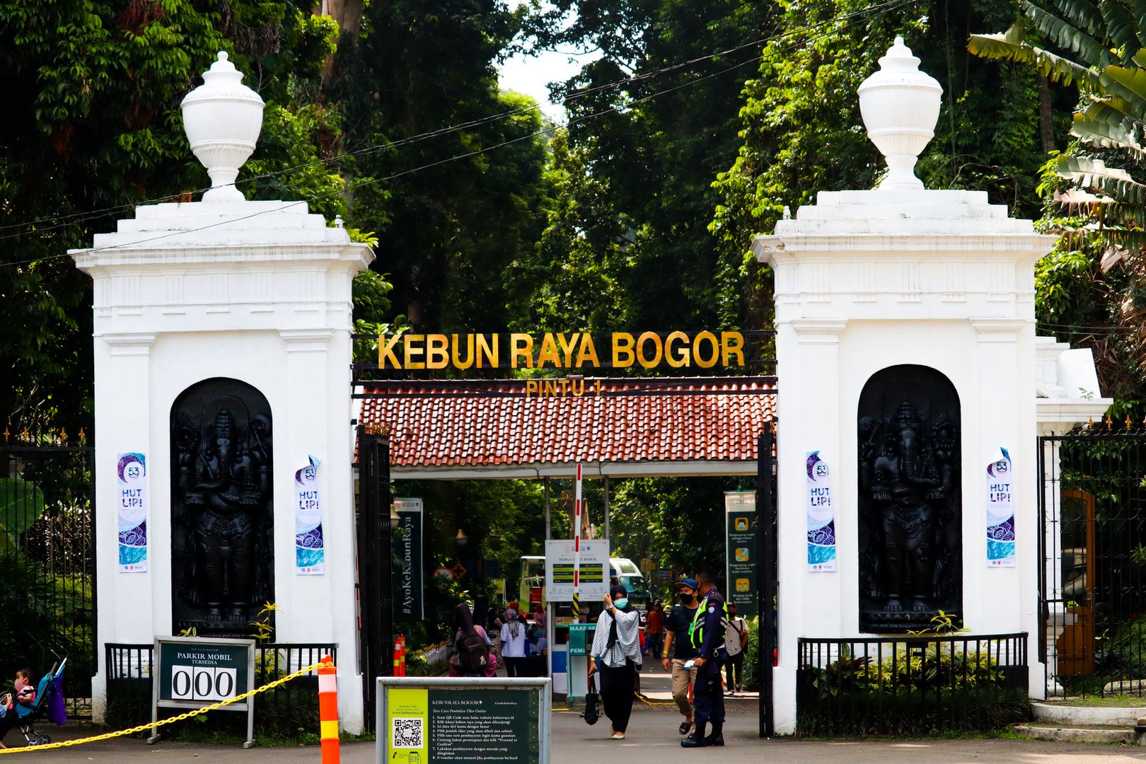 Bogor Botanical Garden's Gate
