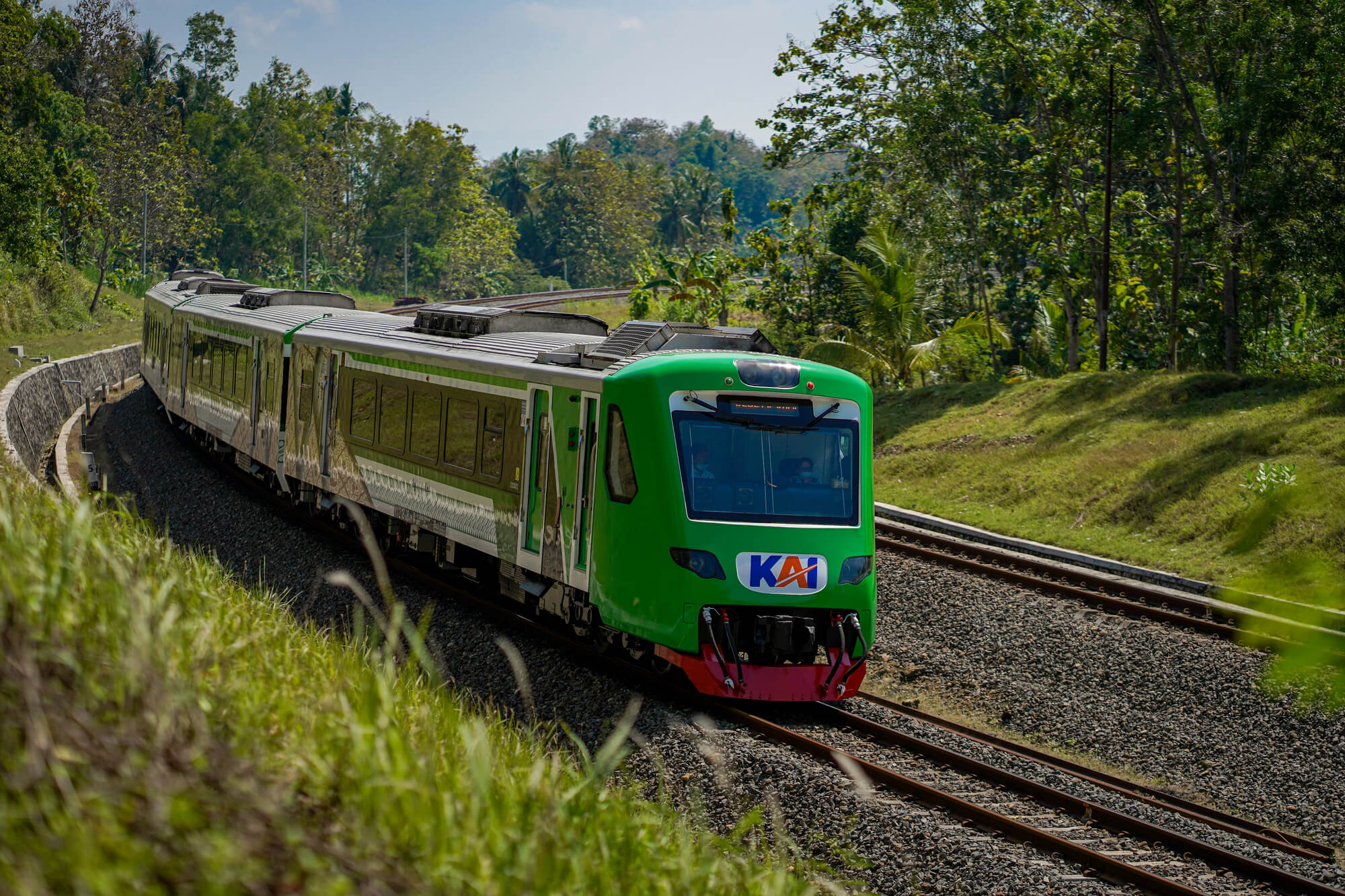 train in indonesia