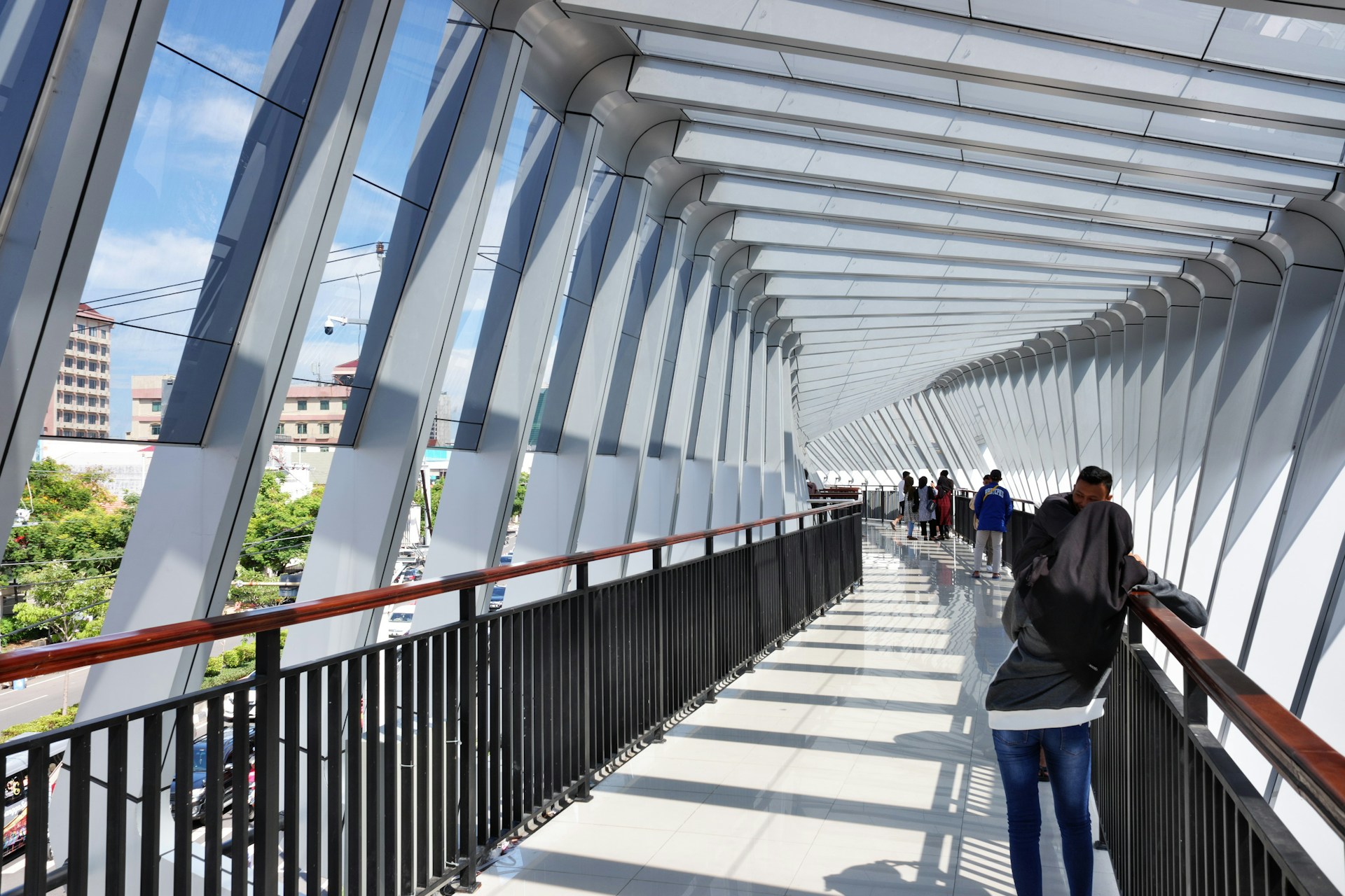 Pandanaran Skybridge in Semarang