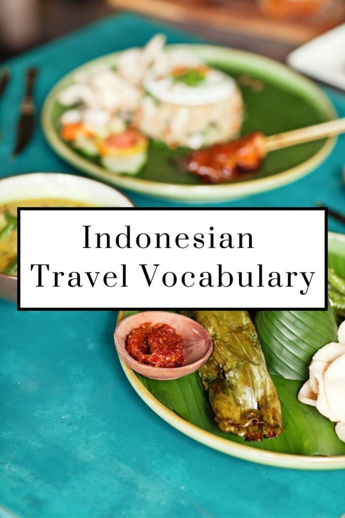 travel vocabulary for indonesia