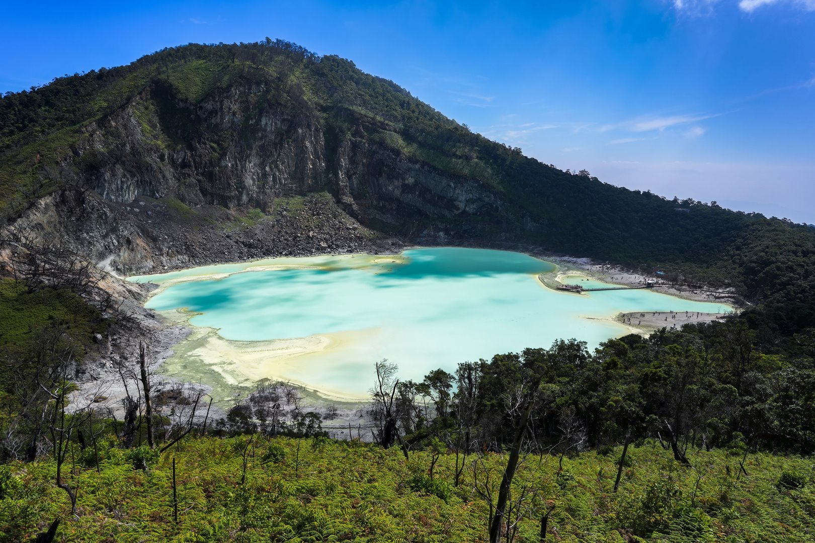 Kawah Putih (White Crater) in Bandung