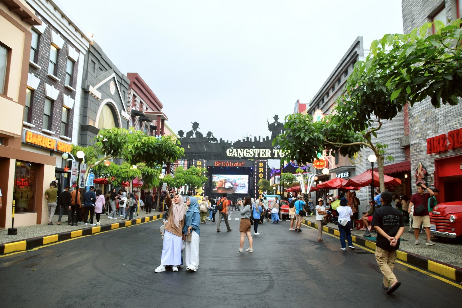 Gangster road at Museum Angkut attractions