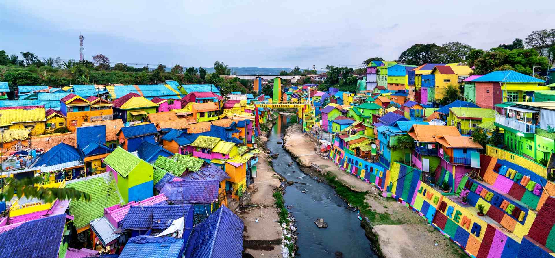 Jodipan Colorful Village