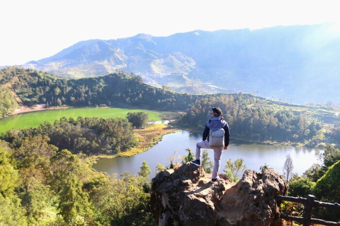 Dieng view from Batu Ratapan Angin